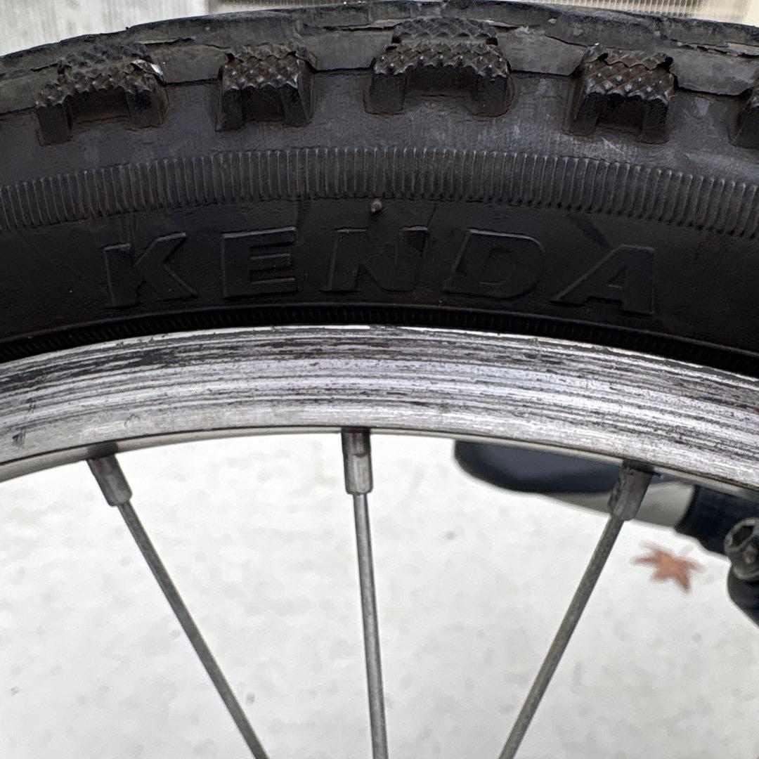 ルノー　renault 18インチ　6段変速折りたたみ自転車　中古美品おまけ付き