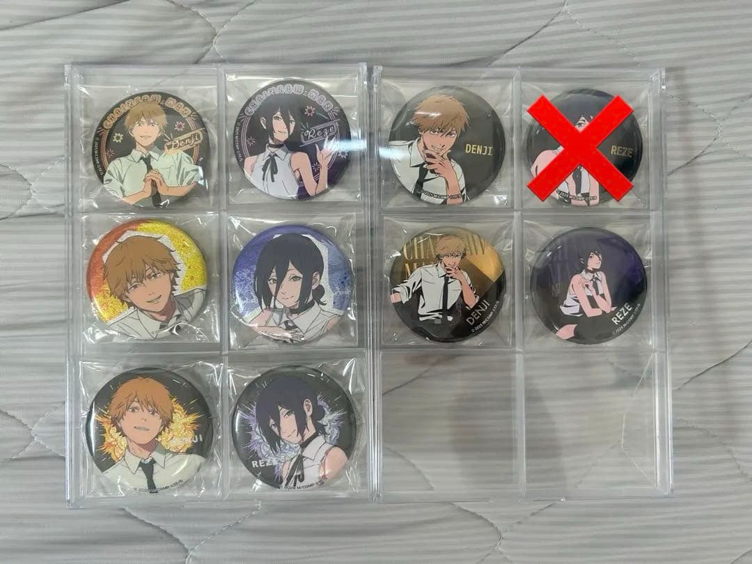 チェンソーマン デンジ レゼ 缶バッジ まとめ売り