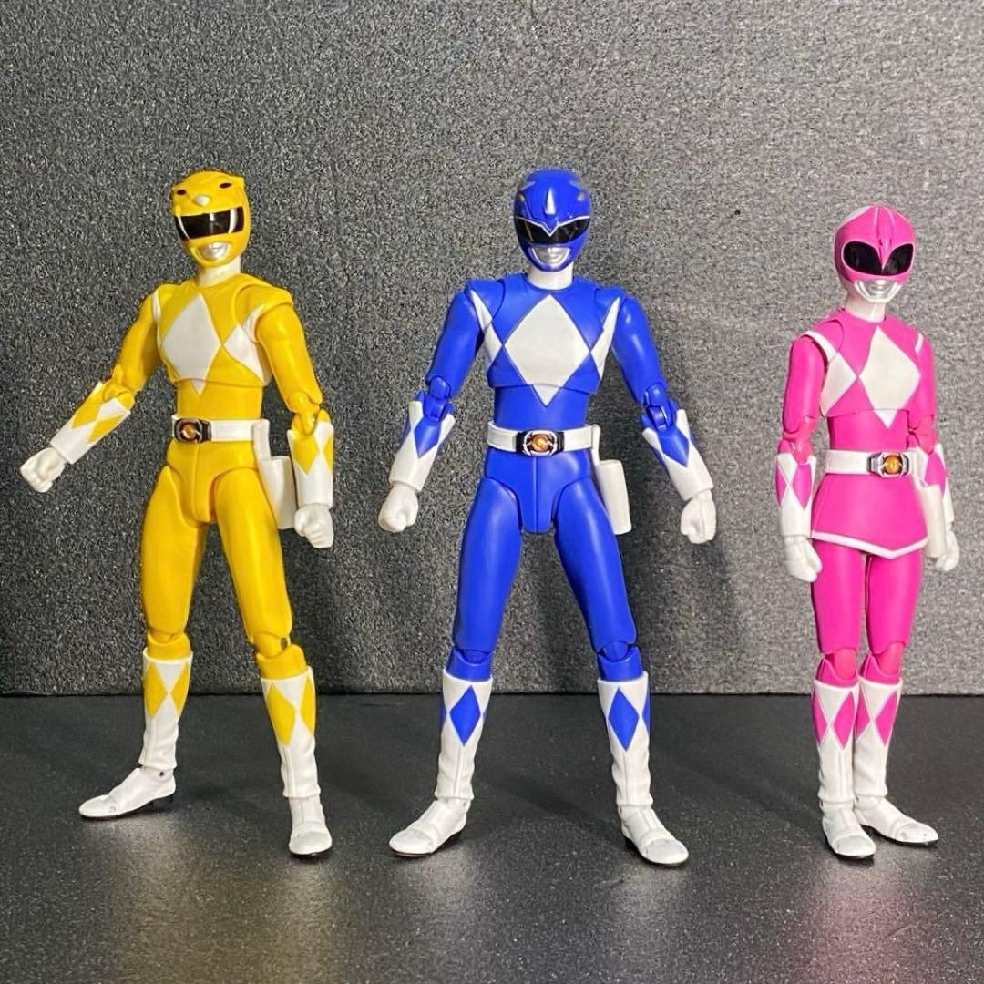 3種セット トリケラレンジャー タイガーレンジャー プテラレンジャー SHF