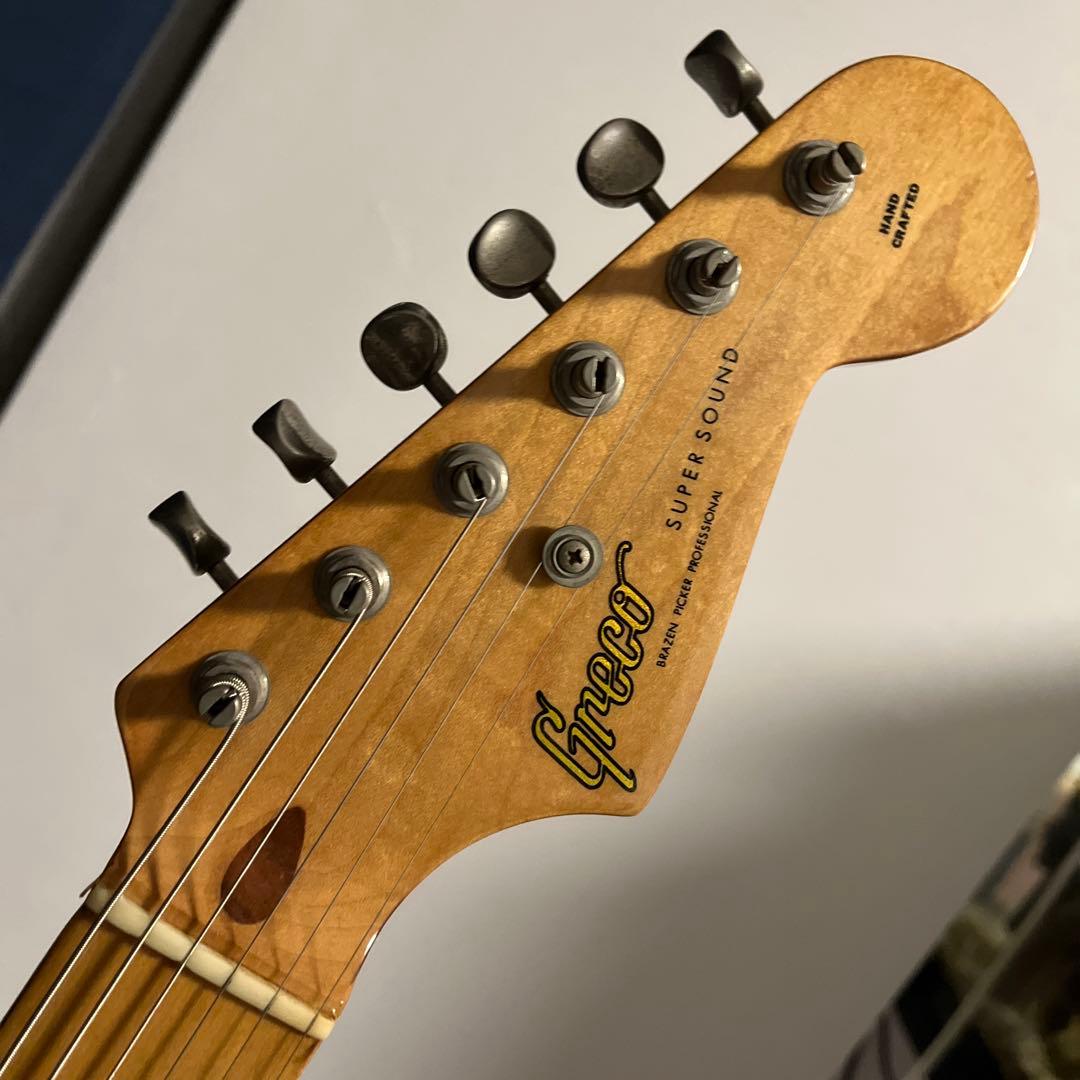 Greco Super Sound ストラトタイプ レッド