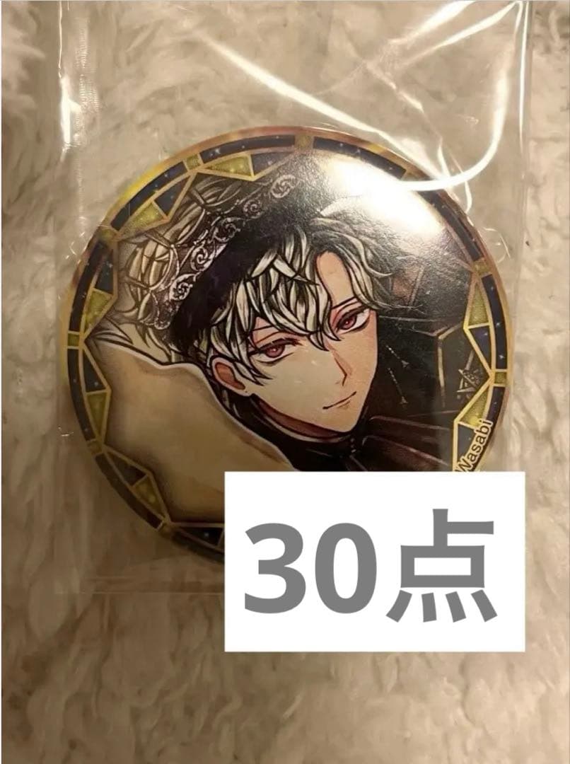 あくねこ　ハナマル　缶バッジ　30点まとめ売り