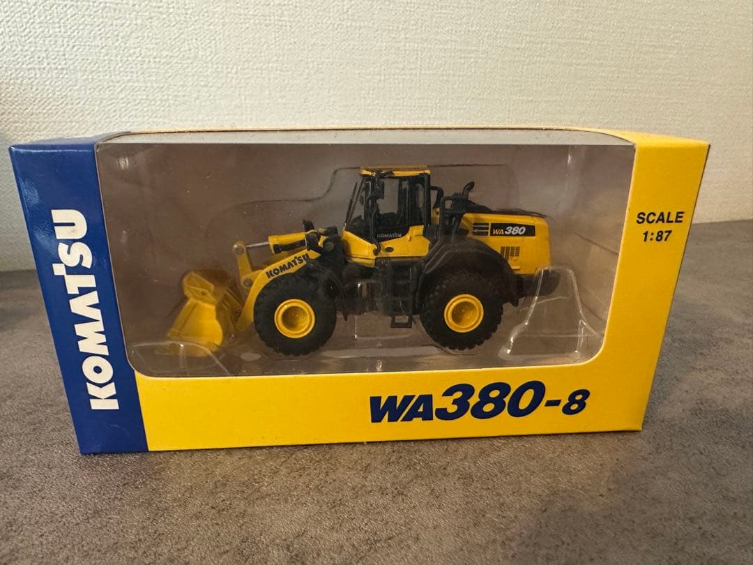 小松製作所　株主優待　オリジナルミニチュア【非売品】　5点セット　コマツ