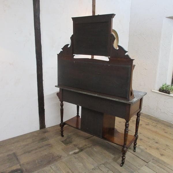 イギリス アンティーク 家具 ウォッシュスタンド 洗面台 収納 英国 6970d