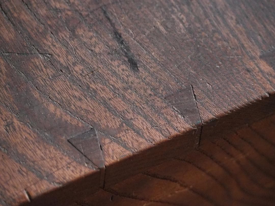 小箪笥 欅 黒柿 小引き出し 小物入れ 骨董 古民家 古家具 民藝