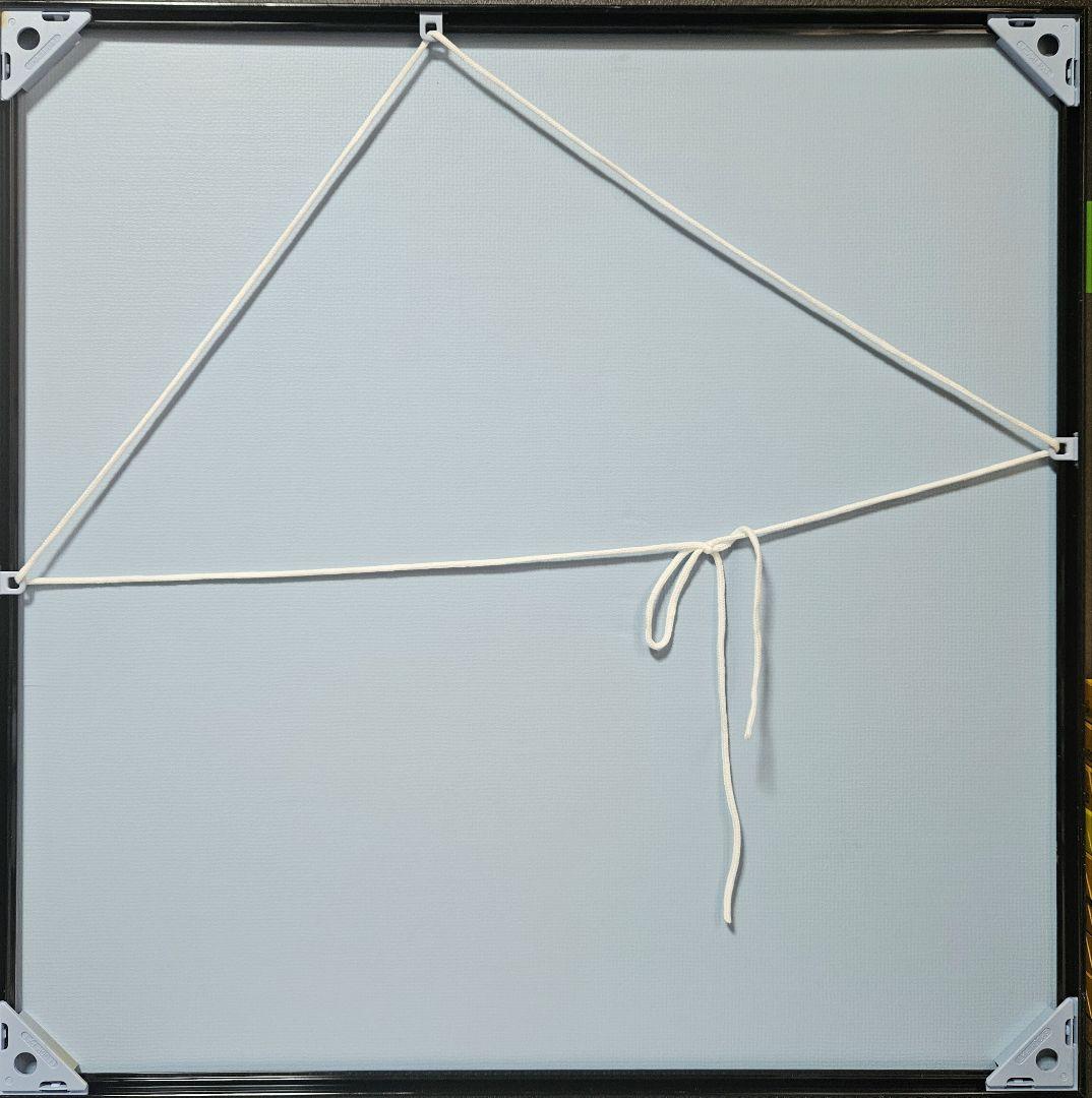 中国古美術　中国古画　紙本肉筆　金彩色絵　人物画　宮中の図　作者不明　簡易額装