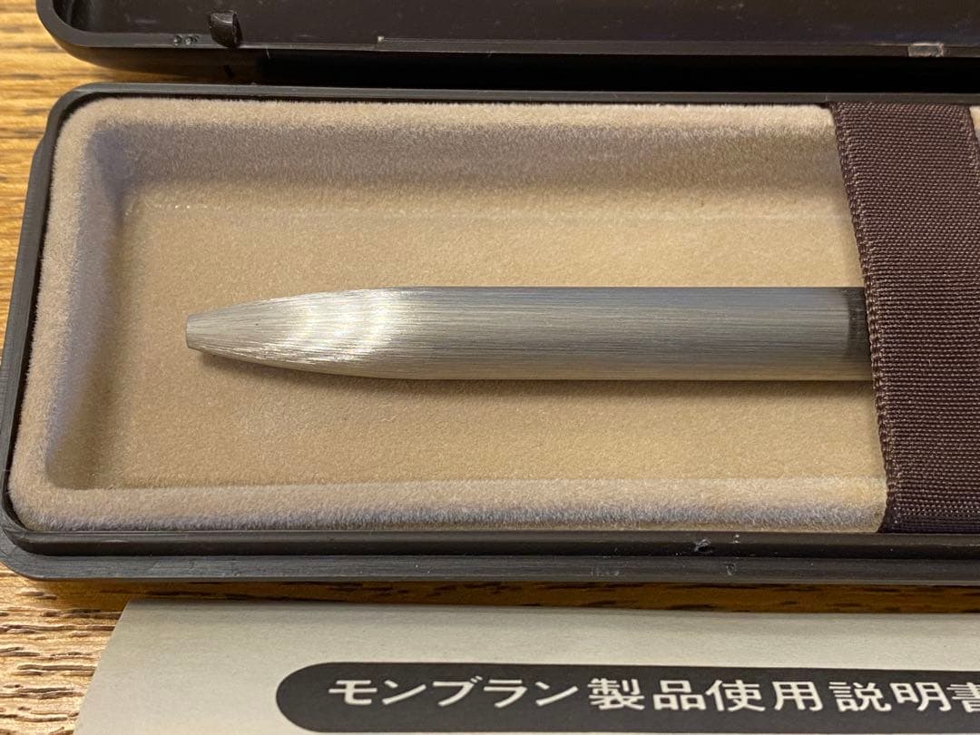 【未使用に近い・極美品】MONTBLANC モンブラン 2色ボールペン Sライン