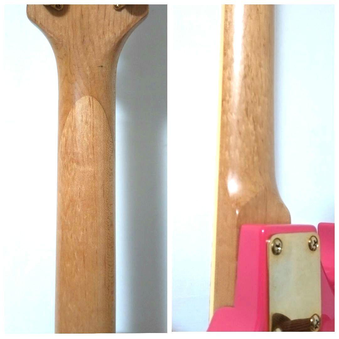 美品　Tony Smith　トニースミス　モッキンバードタイプ　ピンク　HIDE