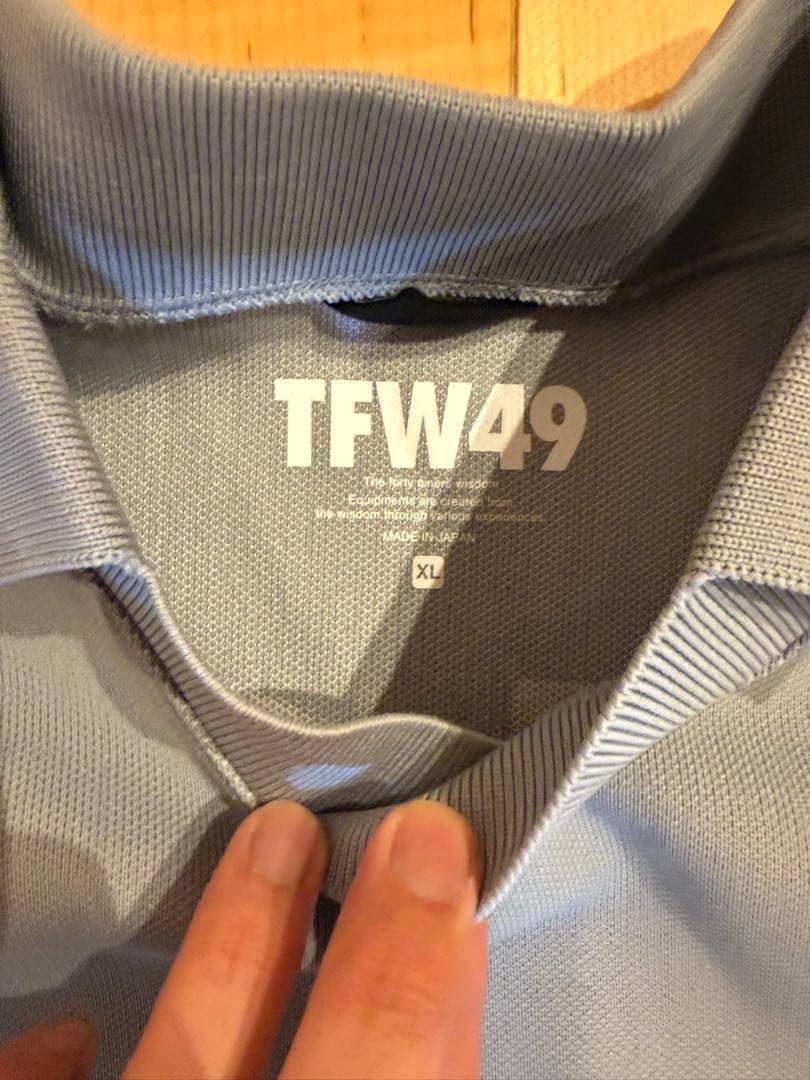TFW49 メンズ KNIT POLO ニットポロ　XL