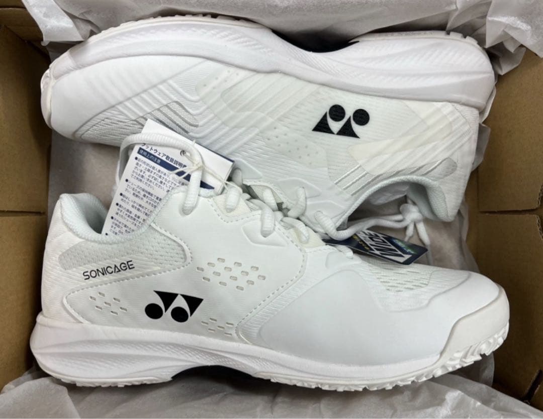 YONEXテニスシューズ クレー・砂入人工芝用 4E wide 011 24.0