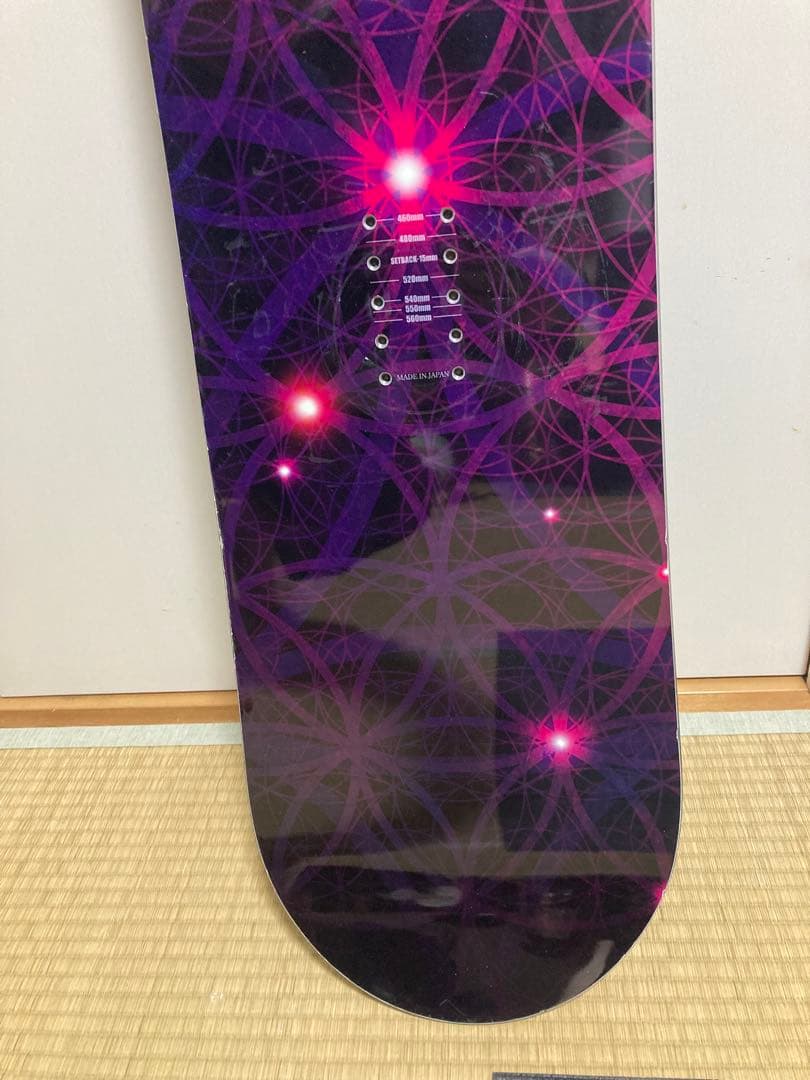 スノーボード MOSS BOARDS REVOLVER 154