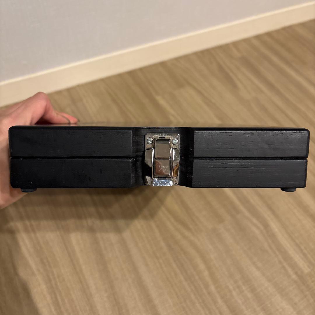 Assist Stool 折りたたみ式黒スツール