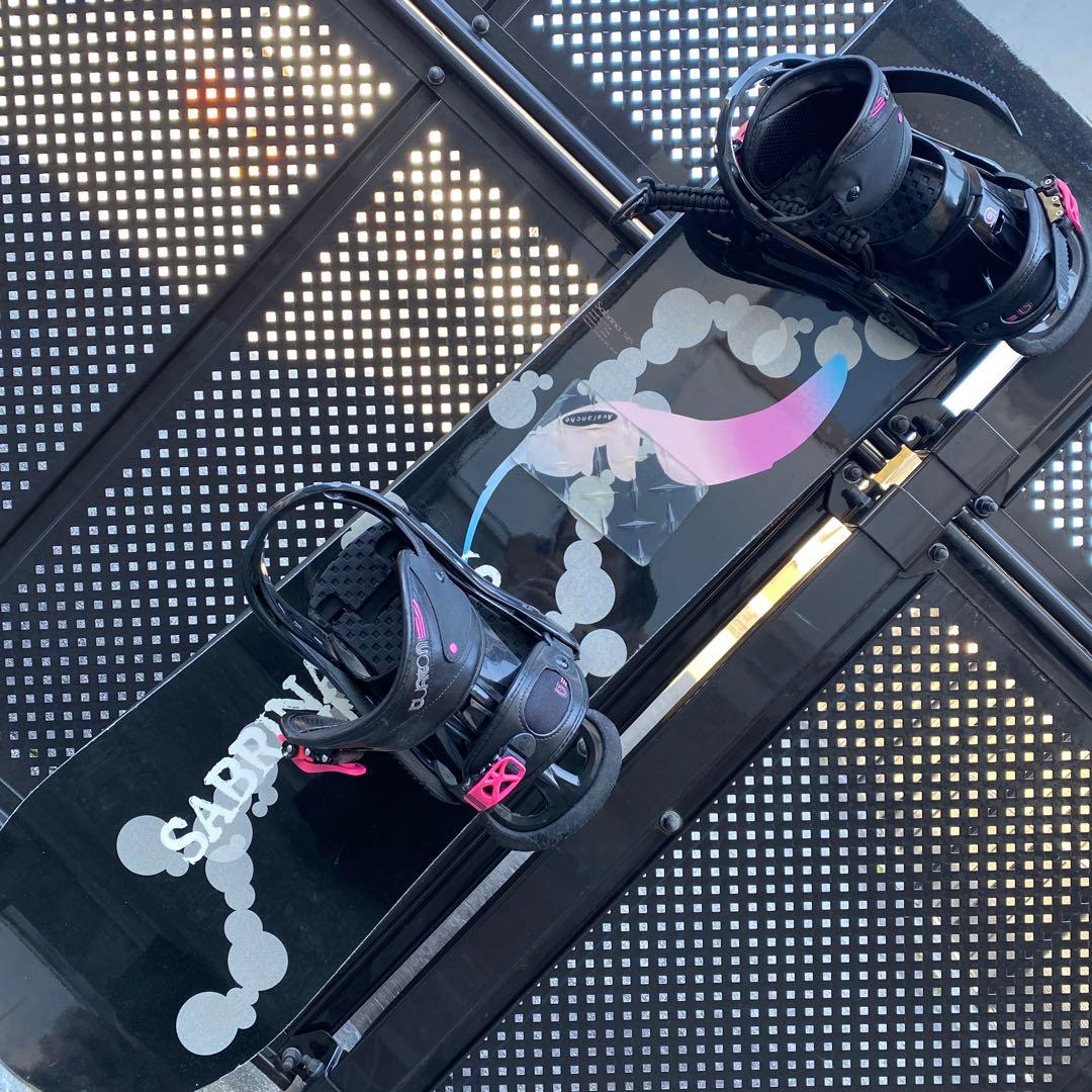 SABRINA　サブリナ　Burton バートン　スノーボードセット！　144㎝