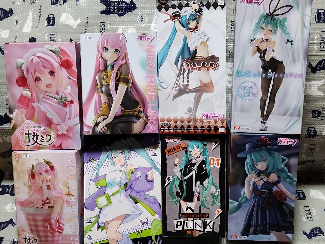 初音ミクプライズフィギュアまとめ売り