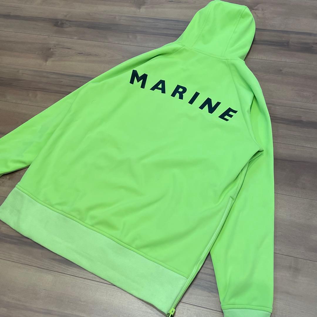 MUTA MARINE ムータマリン パーカー フーディ　蛍光イエロー サイズ5