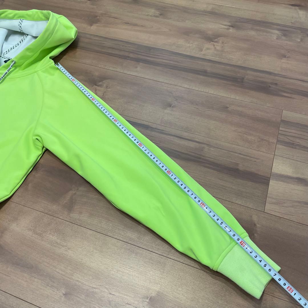 MUTA MARINE ムータマリン パーカー フーディ　蛍光イエロー サイズ5