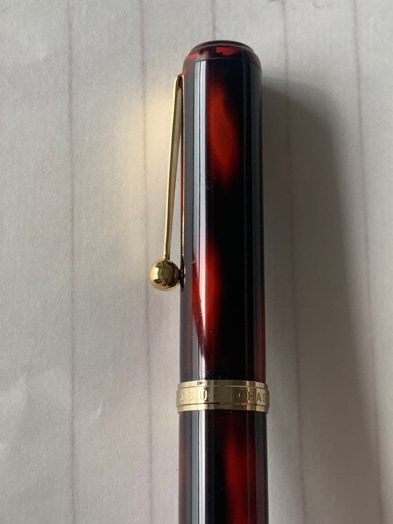 極めて希少 大橋堂（Ohashido） 漆軸 手作り 万年筆 14K