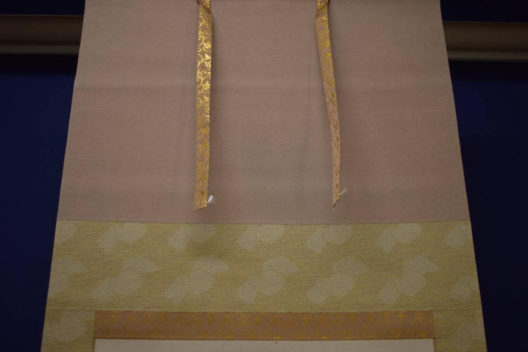 真作/斎藤翠紅/紅白梅鴬図/桐共箱付/布袋屋掛軸HI-911