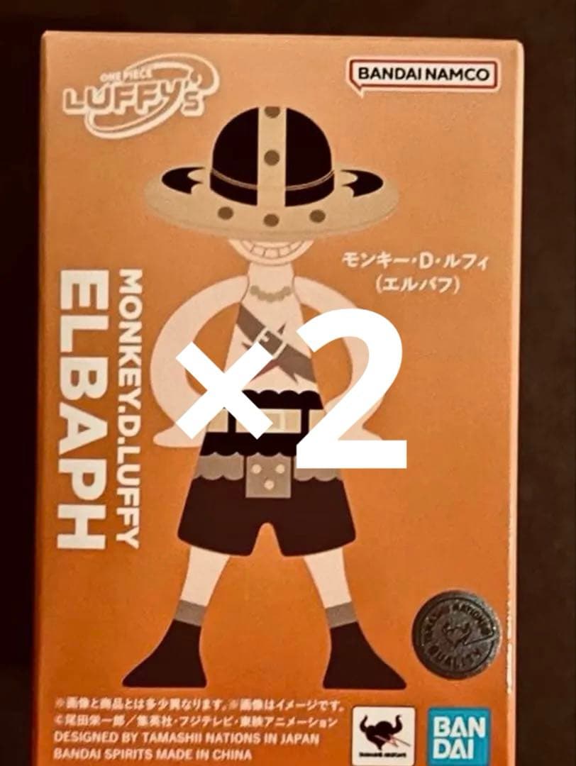 ワンピース LUFFY's エルバフ ELBAPH未開封　2個セット
