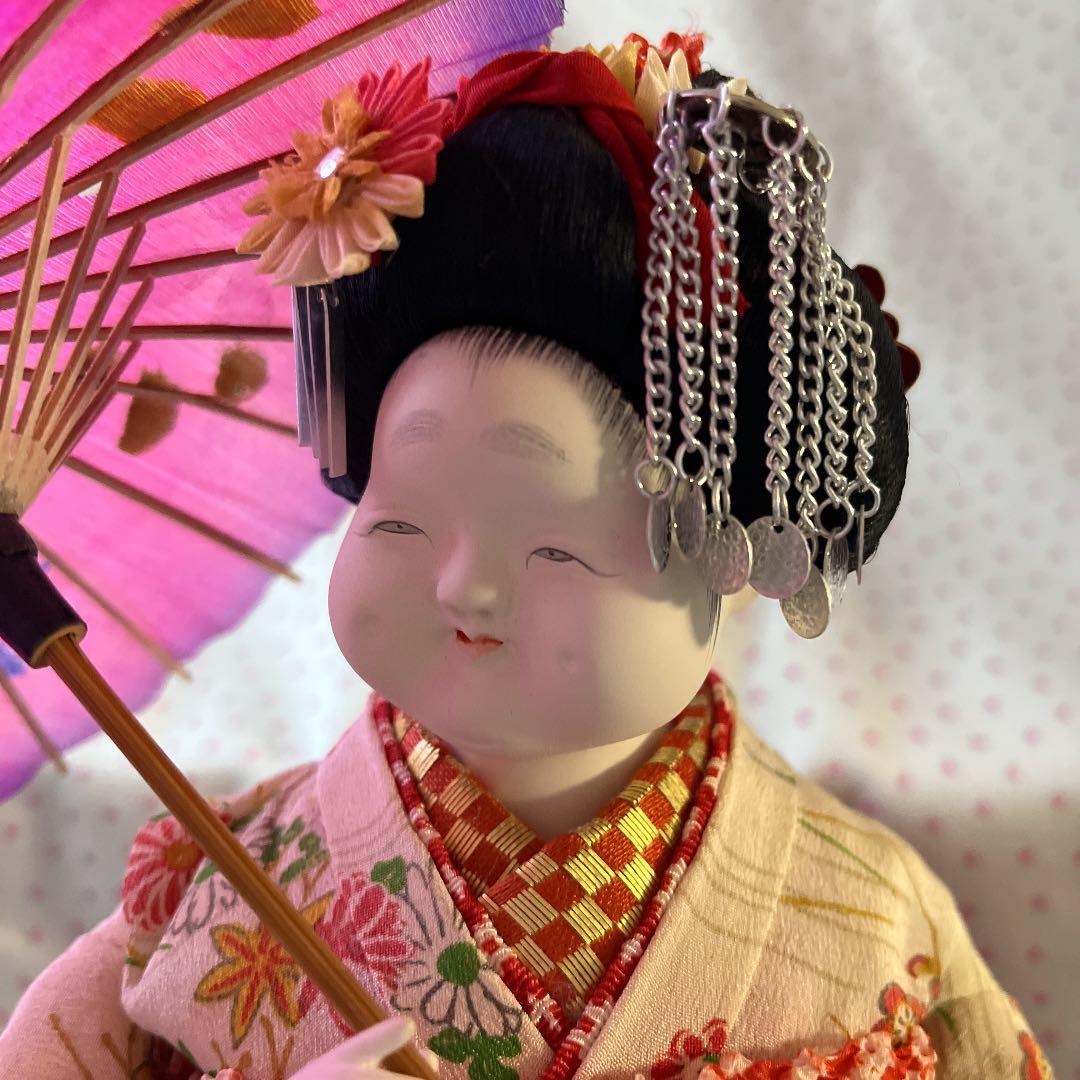 お多福人形　日本人形　舞妓さん　お値下げ