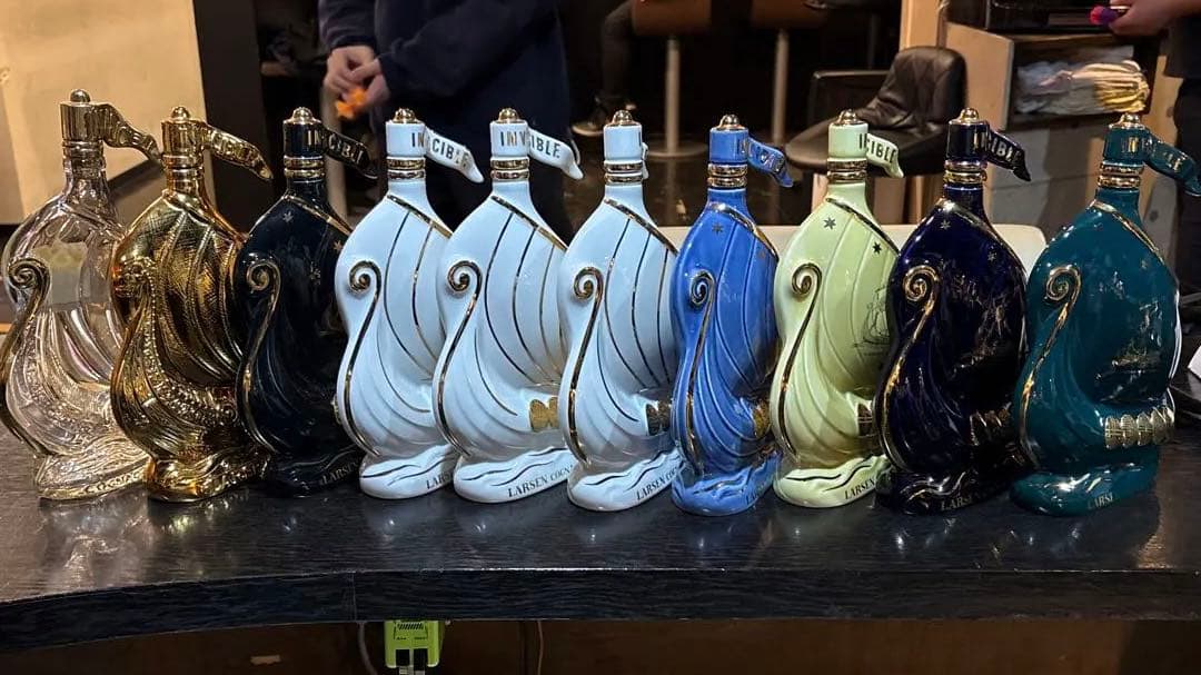 ラーセン　ブランデー　ボトル　10個セット