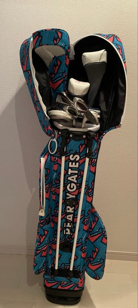 PEARLY GATES キャディバッグ 89 恐竜柄