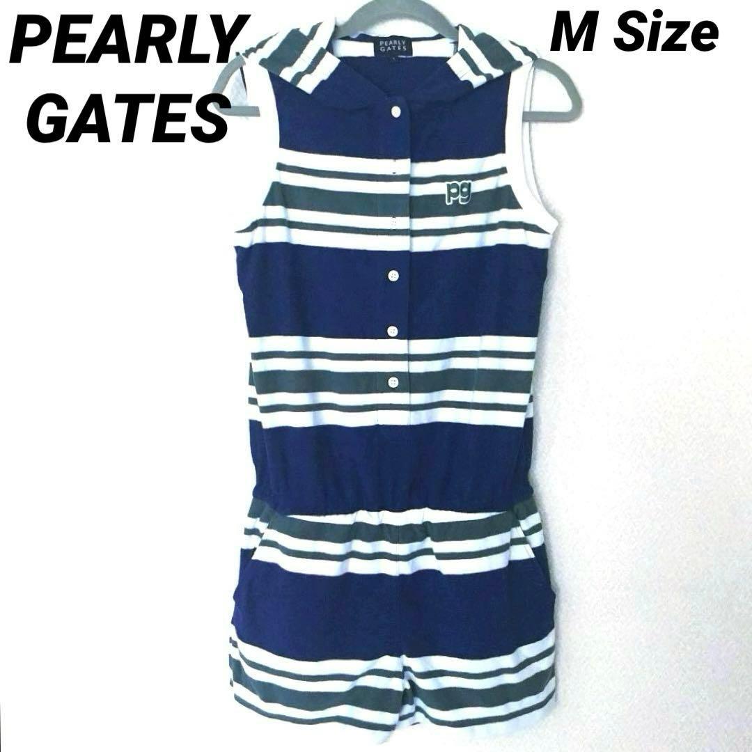 PEARLY GATESレディース ノースリーブパーカーオールインワン サイズ1