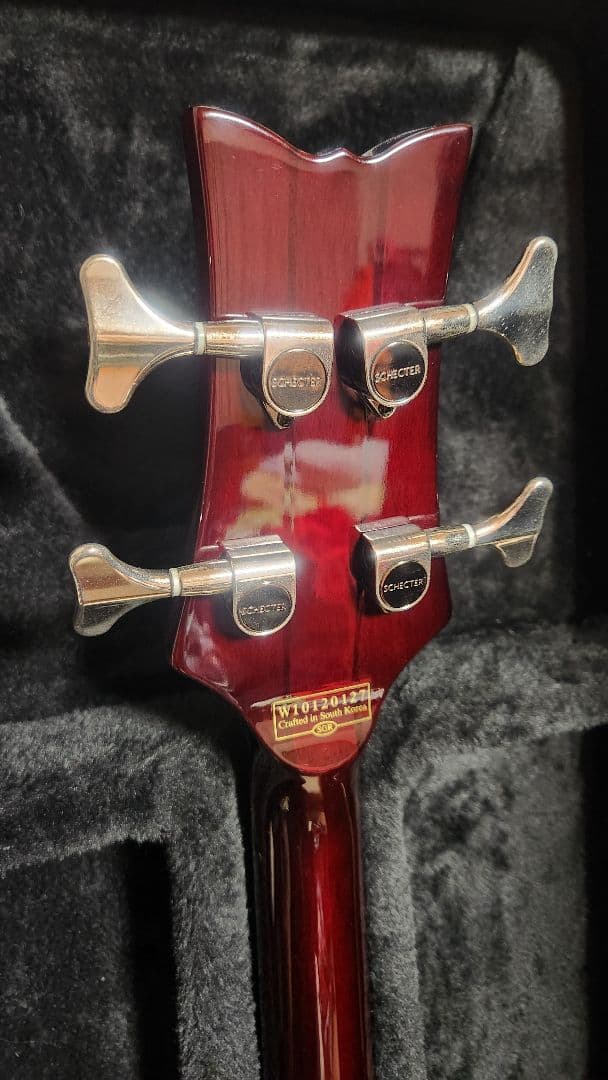 SCHECTER AD-C-4-HR Hellraser Bass★ハードケース