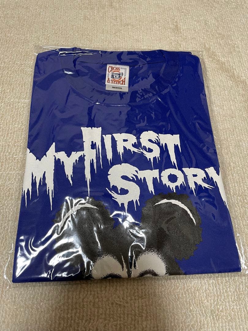 MY FIRST STORY☆ライブTシャツ青☆新品⑤