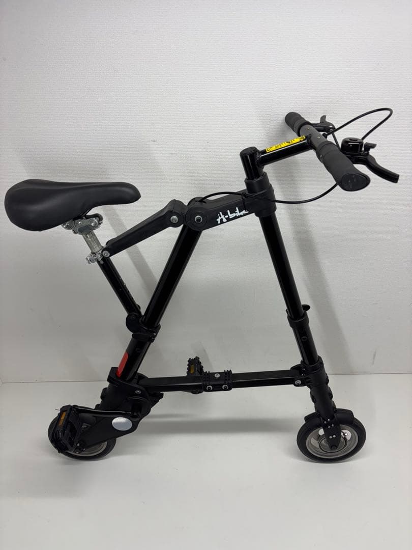 A-bike 折りたたみ自転車 A型 bike ブラック 10インチ