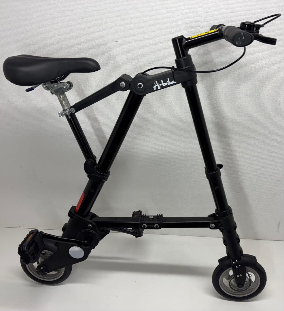 A-bike 折りたたみ自転車 A型 bike ブラック 10インチ