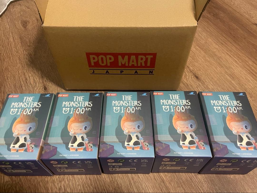 ラブブ　THE MONSTER 1:00 A.M.シリーズ　5体セット