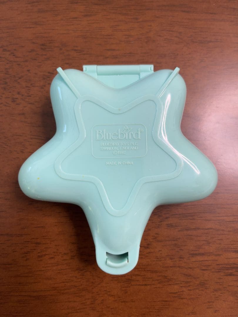 ポーリーポケット・虹のおまじないひろば・星型・パステルグリーン