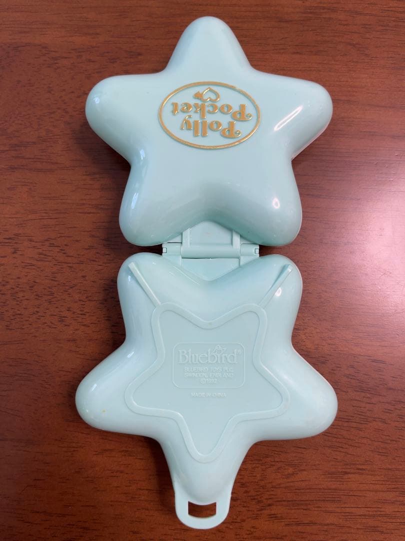 ポーリーポケット・虹のおまじないひろば・星型・パステルグリーン