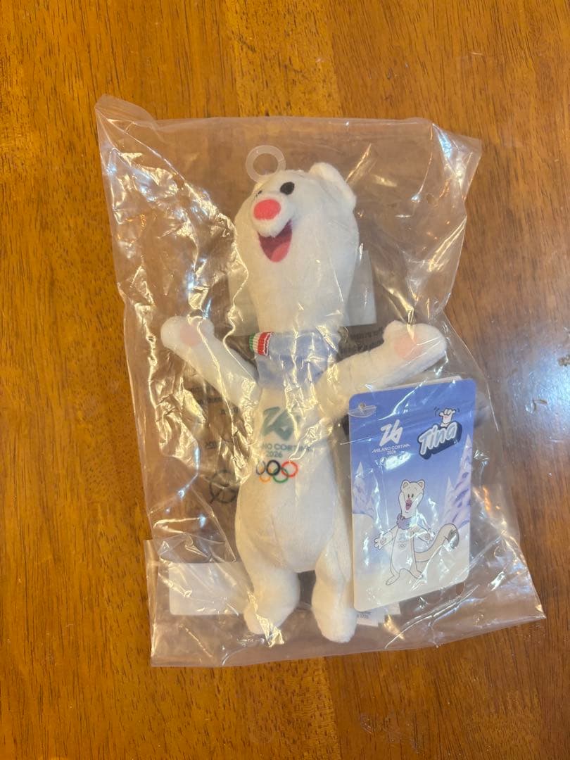 ミラノオリンピック 2026 ぬいぐるみ Tina ティナ 18cm