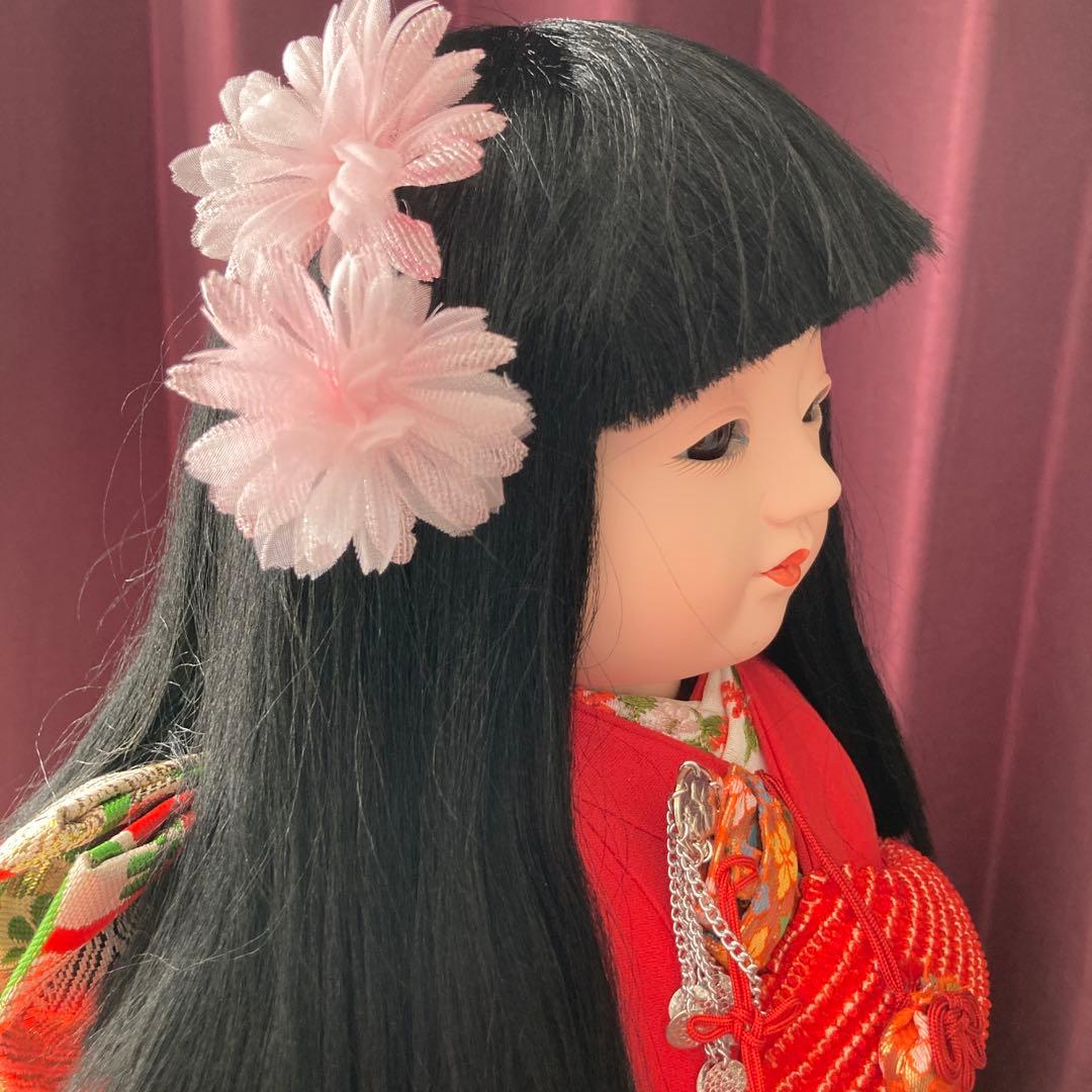 【新品未使用に近い美品】市松人形 男女ペア　日本人形　伝統工芸品　ひな祭り