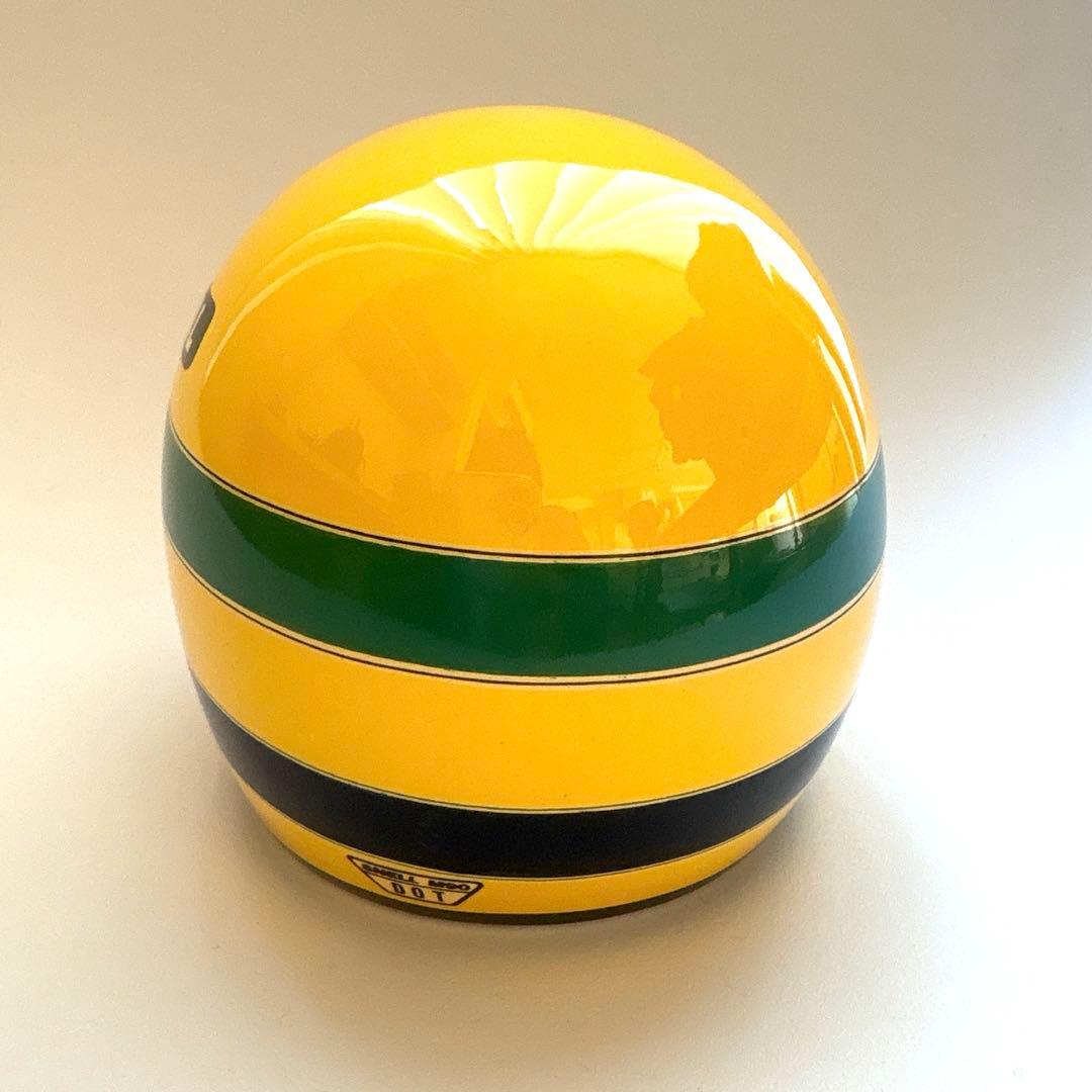 アイルトンセナ レプリカヘルメット　模型　陶器製置物