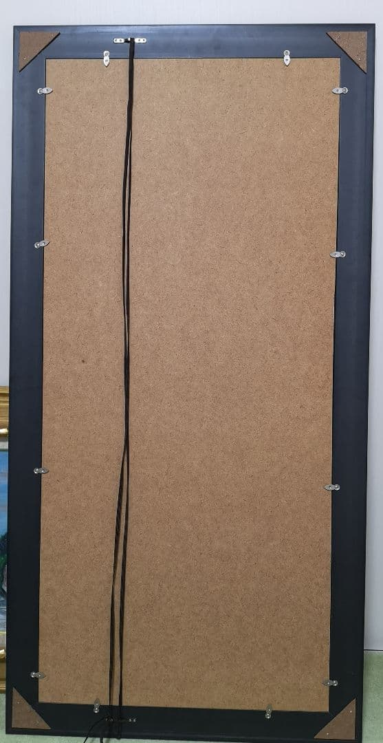 和風フレーム 狩野永徳「桜と孔雀」絵画 インテリア 壁掛け アート ポスター