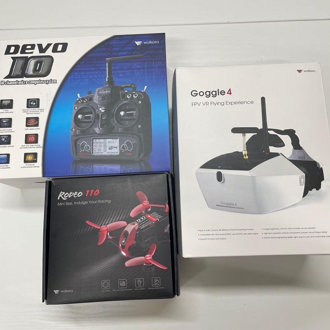 WALKERA RODEO110＋Goggles＋DEVO10