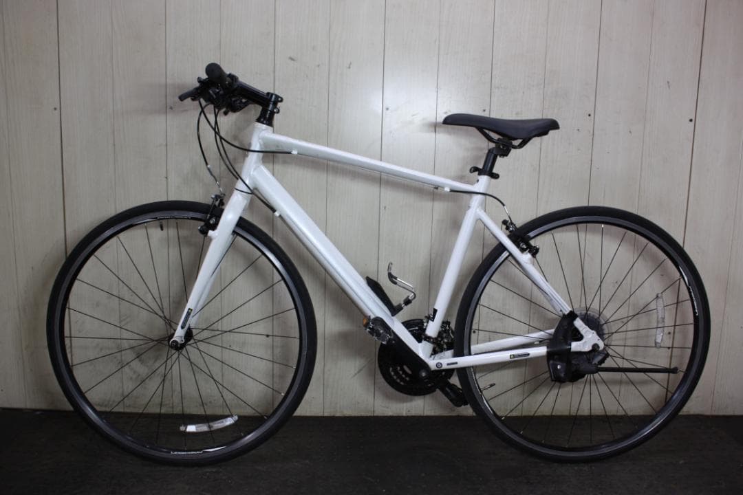 PRECISION SPORT アルミ 24速 510mm クロス WHITE