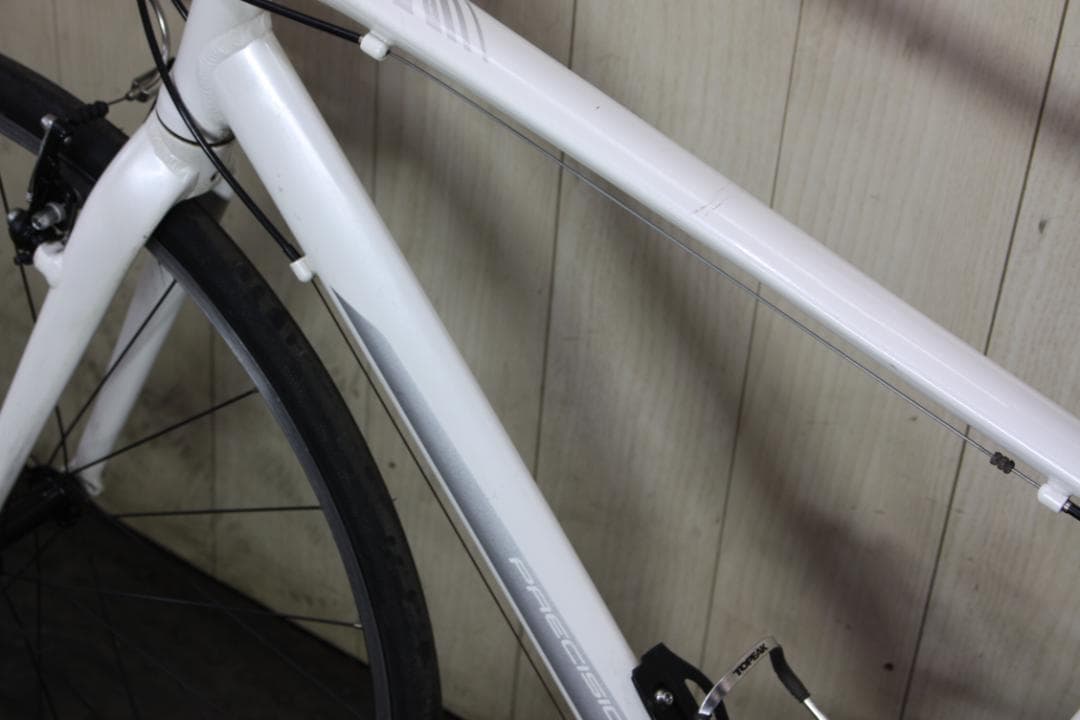 PRECISION SPORT アルミ 24速 510mm クロス WHITE