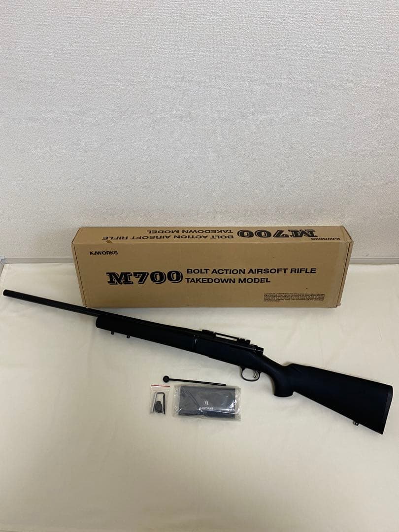 KJワークス M700 テイクダウン ガスボルトアクションライフル ケース付き