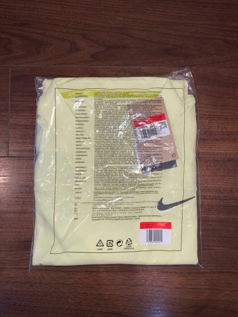 ナイキ　シナー　全豪2025優勝シャツ　アジアLサイズ　フェデラー　ナダル