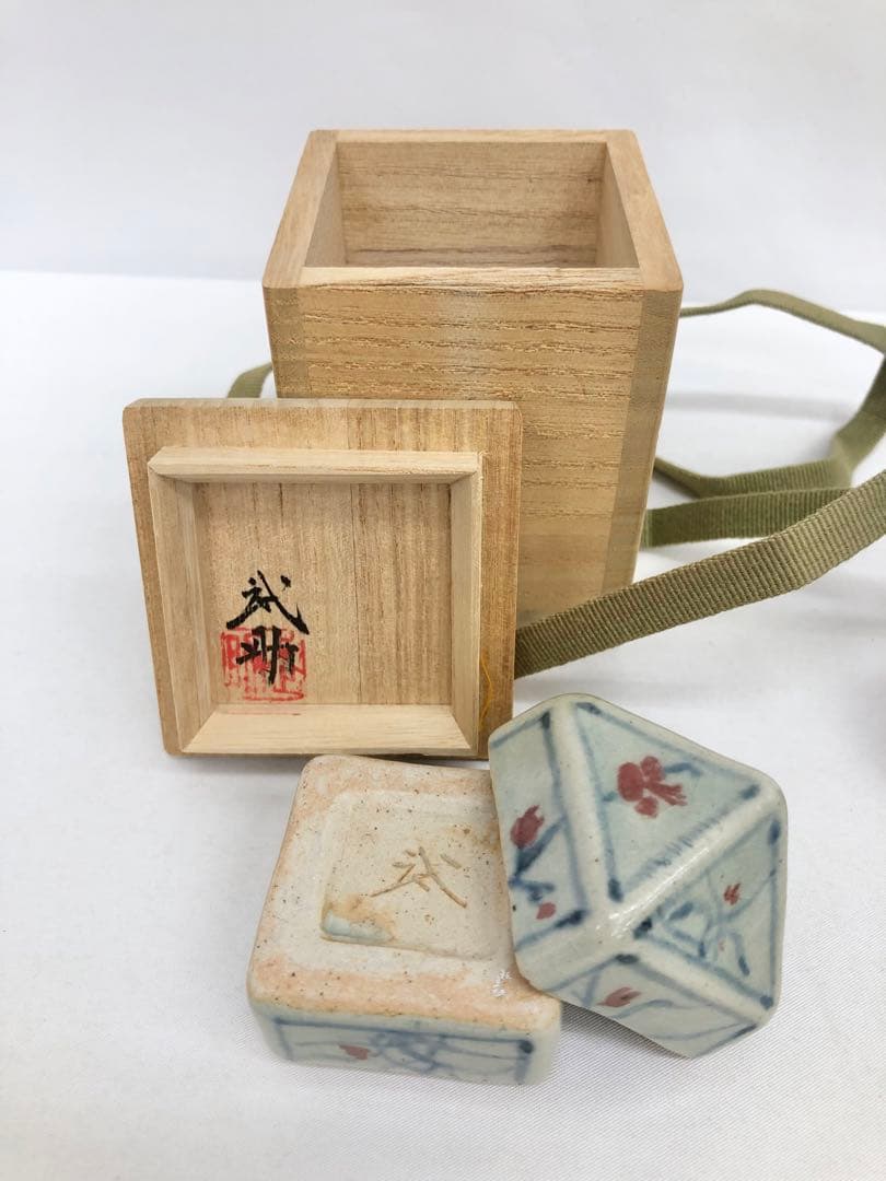 茶道具　香合4点・棗1点　計5点セット　まとめ売り《こ157》 #江戸小もーん