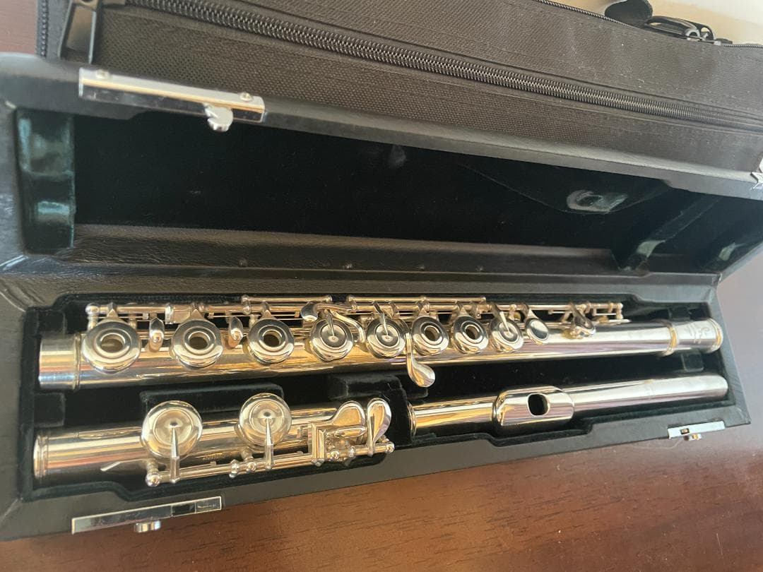 ～1/31 パール フルート 総銀製 マエスタ インライン Ｅメカ付き！