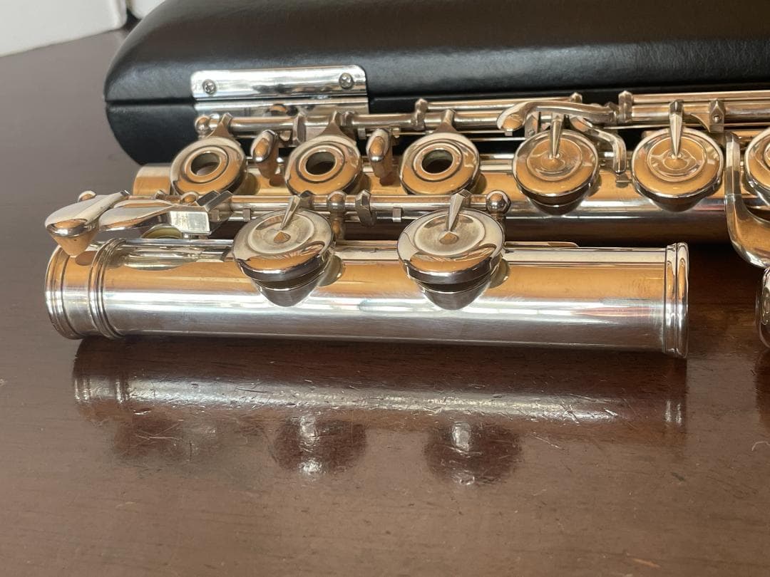 ～1/31 パール フルート 総銀製 マエスタ インライン Ｅメカ付き！