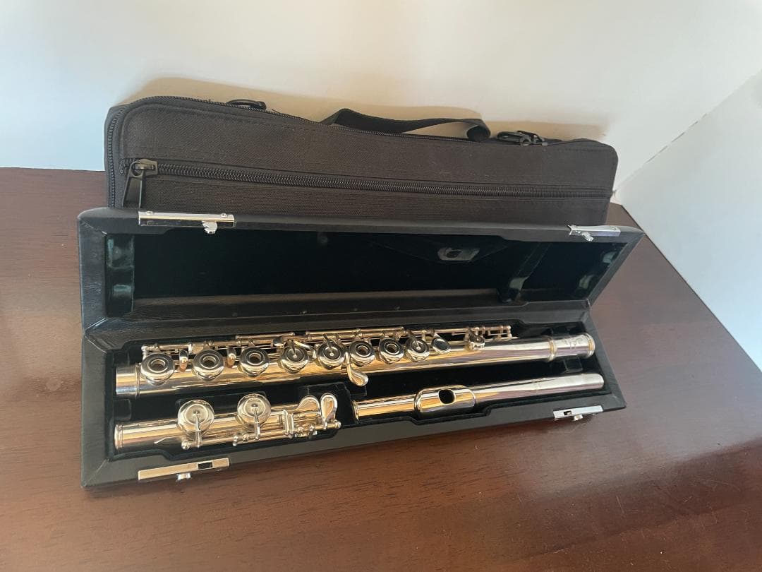 ～1/31 パール フルート 総銀製 マエスタ インライン Ｅメカ付き！