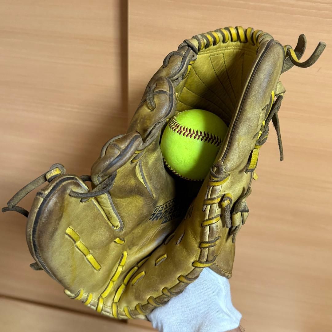 MIZUNO ミズノ プロフェッショナル 軟式用 左投げ 野球 投手向け