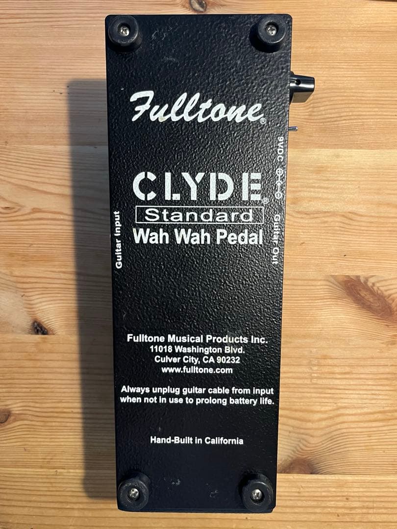 ギター Fulltone CLYDE Standard Wah used