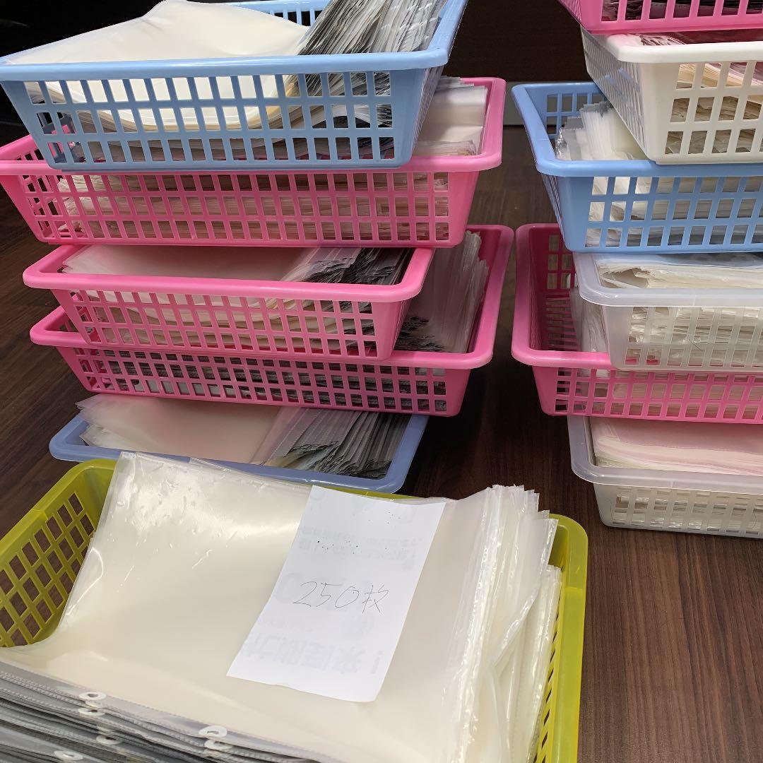 カウネット クリヤーブック リフィル 2穴 A4 使用済含 約３５００枚