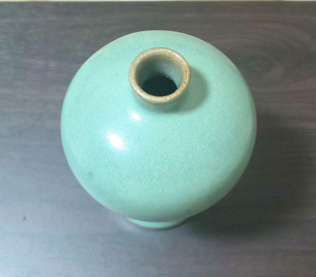 青磁瓶 (せいじへい) 陶磁 明時代 清時代 龍泉窯